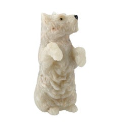 A 20th Century west highland terrier figurine