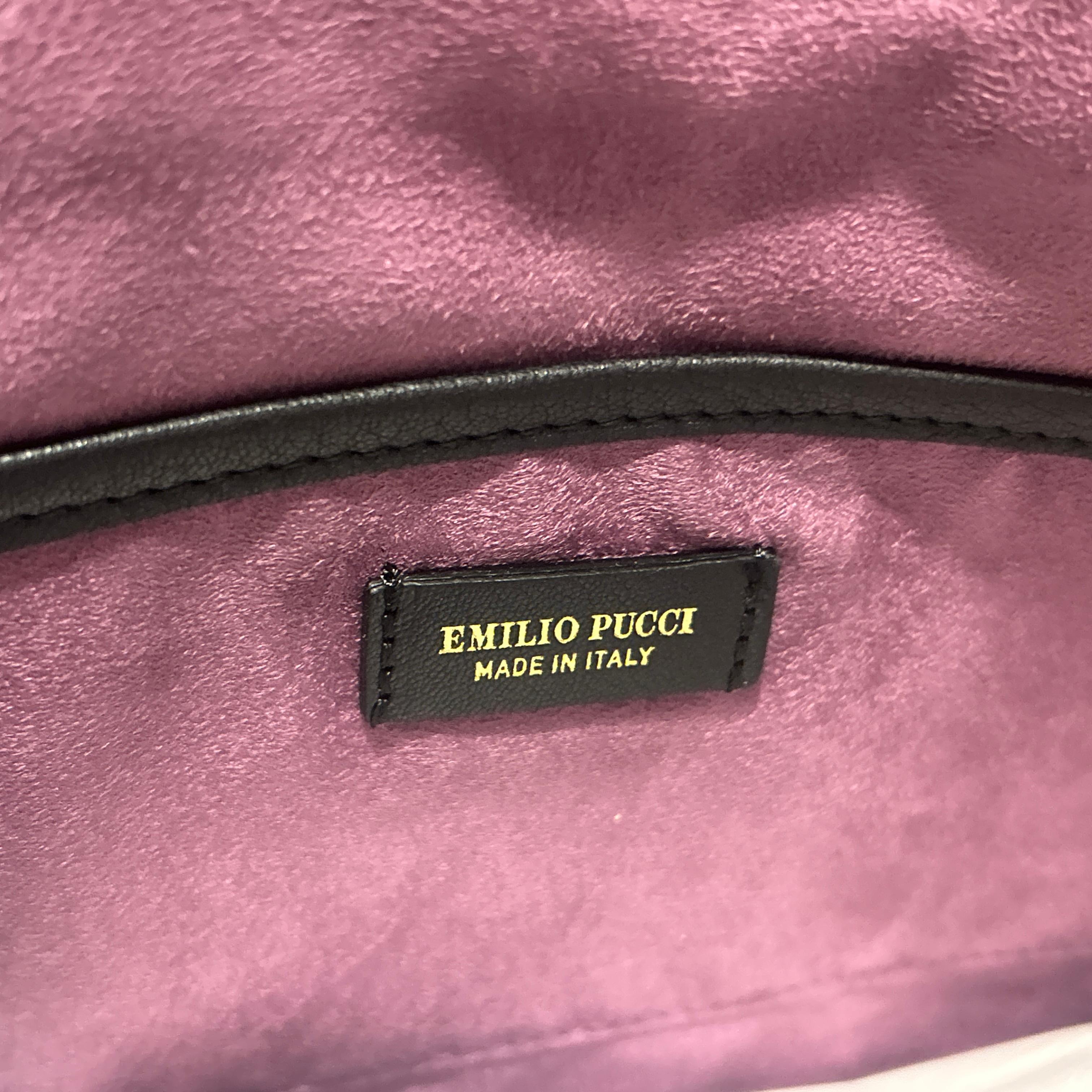 Sac ceinture Emilio Pucci du 21e siècle en python imprimé vert en vente 6