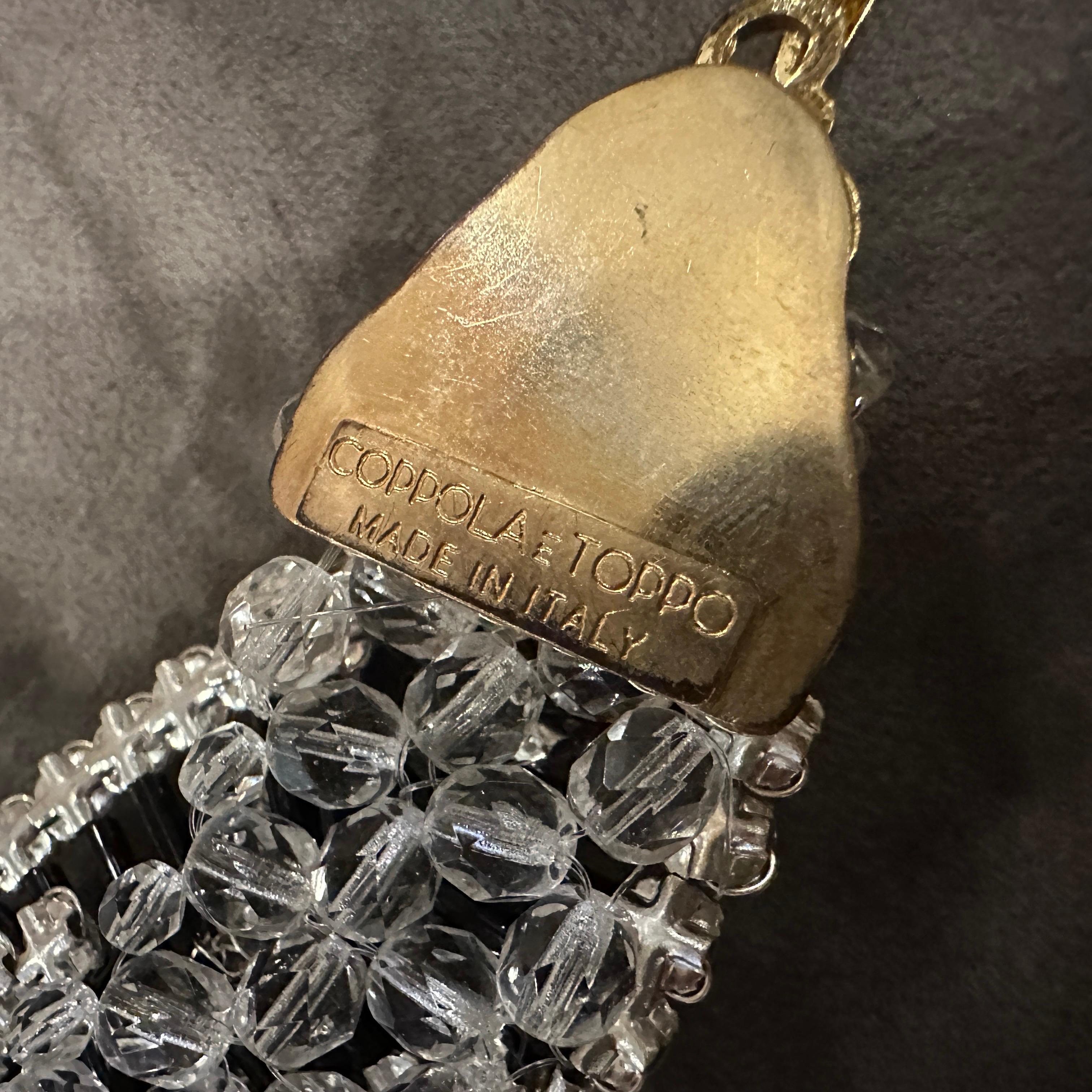 Una collana a più fili in bianco e nero di Coppola e Toppo, icona del XXI secolo. in vendita 8