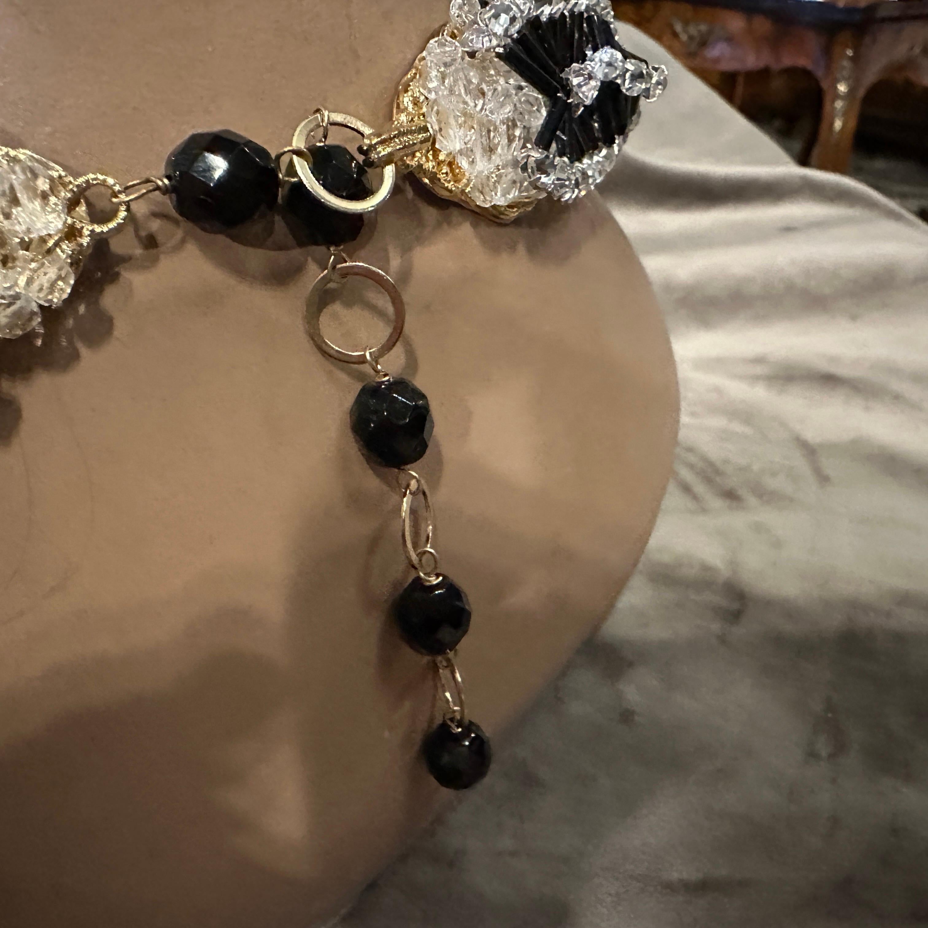 Una collana a più fili in bianco e nero di Coppola e Toppo, icona del XXI secolo. in vendita 11