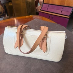 A 21st Century Louis Vuitton Vernis Yellow Rosewood Avenue Hand-Bag