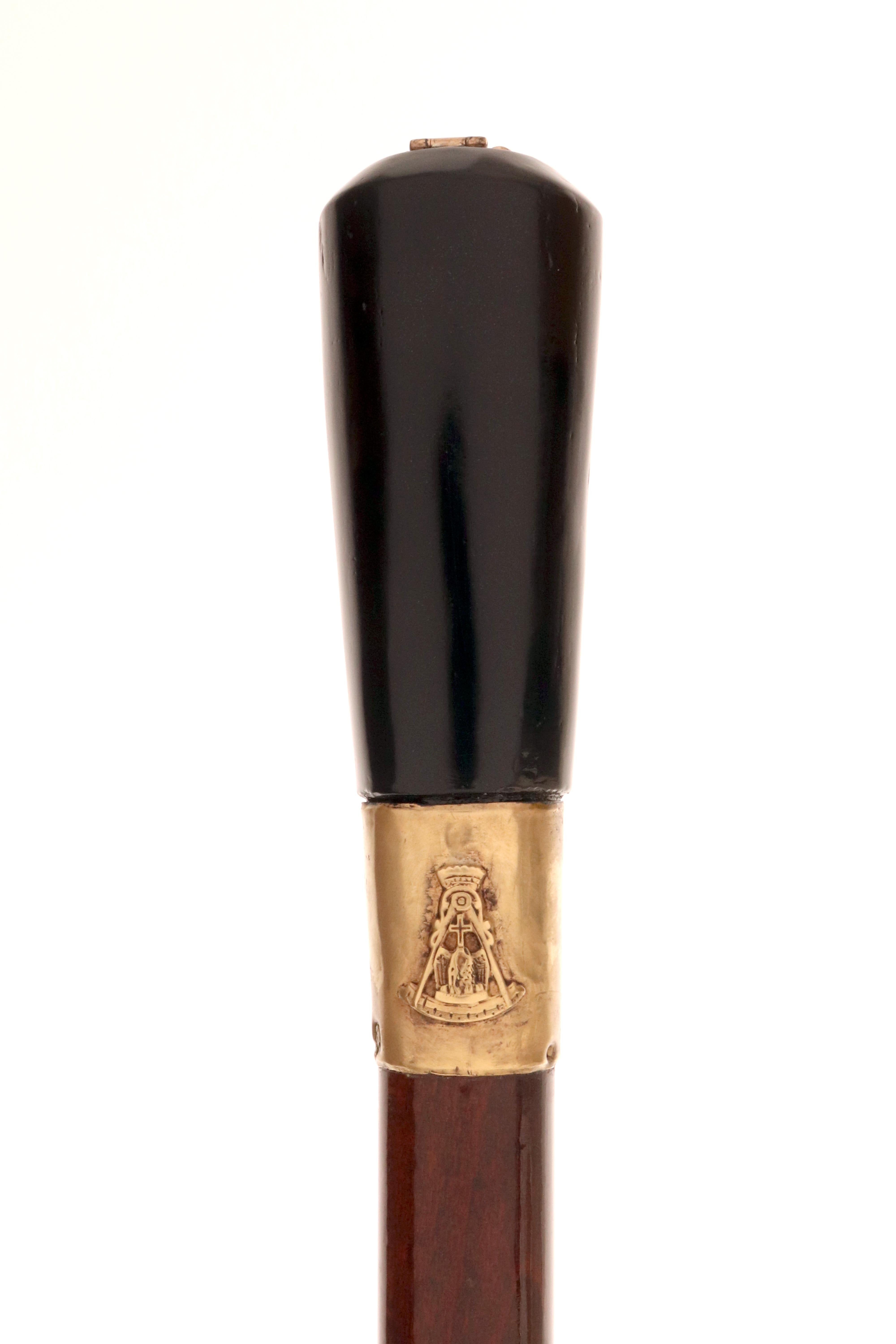 Un bastón masónico del Rito Escocés de 32º grado. Firmado Liberty & Co. REINO UNIDO, 1900. en Bueno estado para la venta en Milan, IT