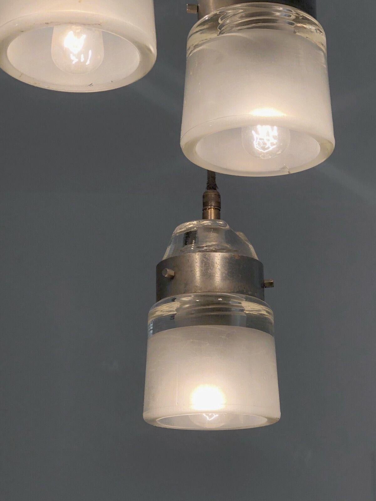 A 5-Lights CEILING FIXTURE, in the style of JOE COLOMBO & O-LUCE, Italy 1960 3