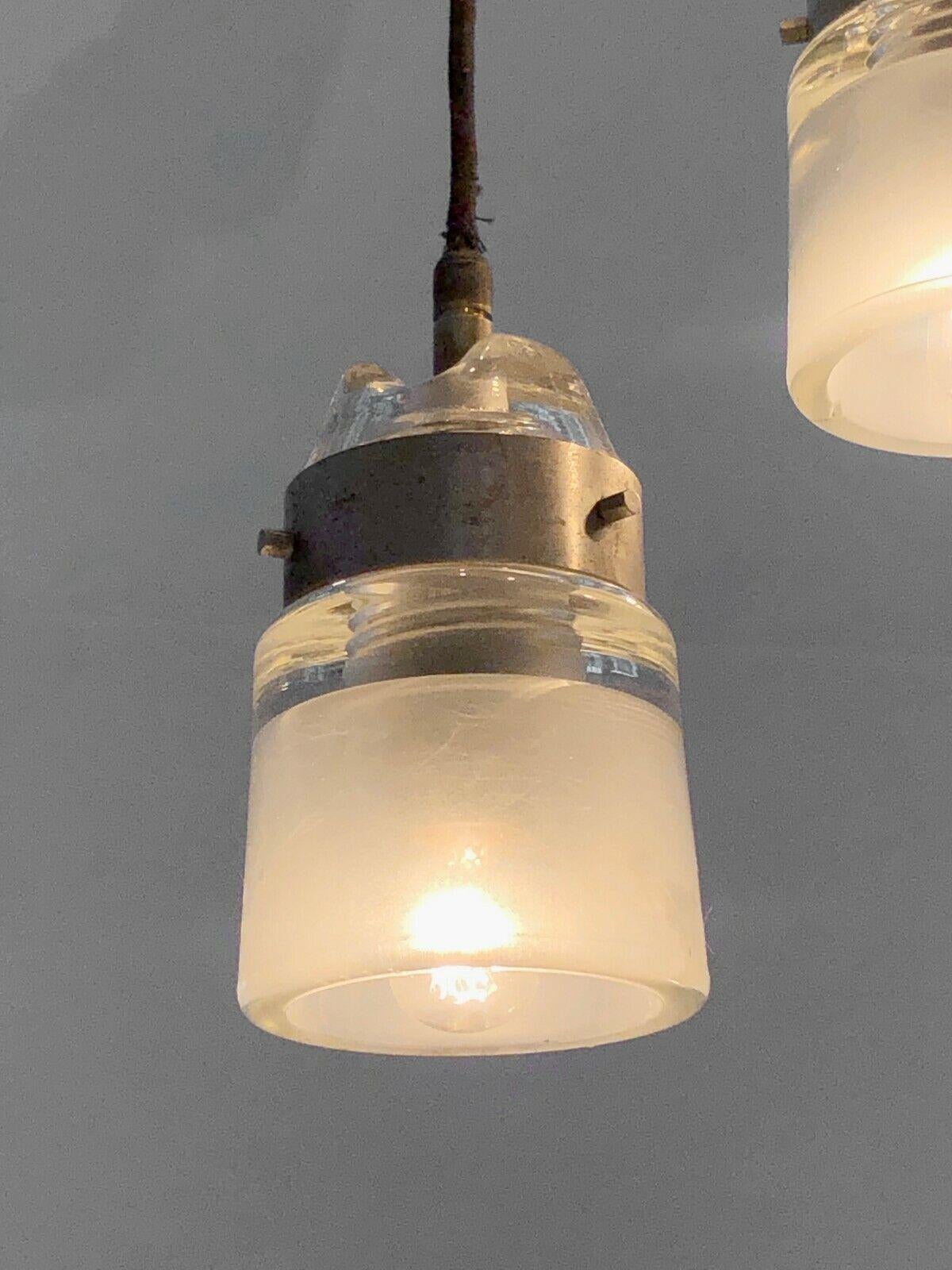A 5-Lights CEILING FIXTURE, in the style of JOE COLOMBO & O-LUCE, Italy 1960 1