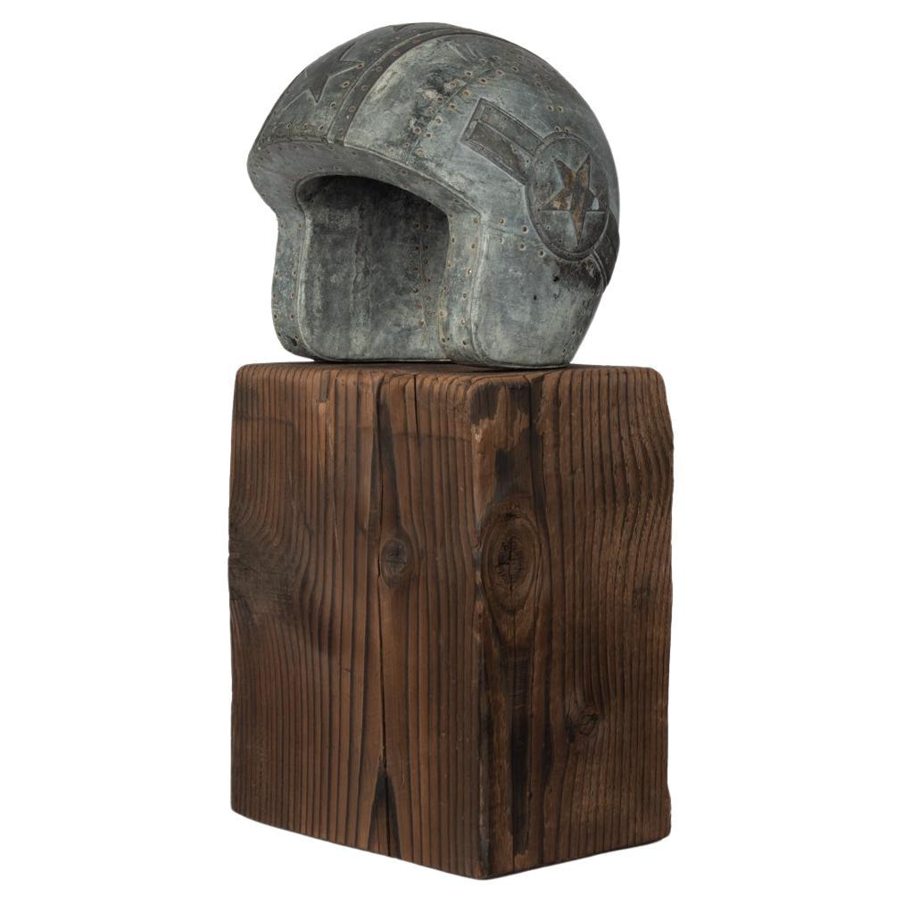 A ‘5-star’ metal helmet by Martin Scorey