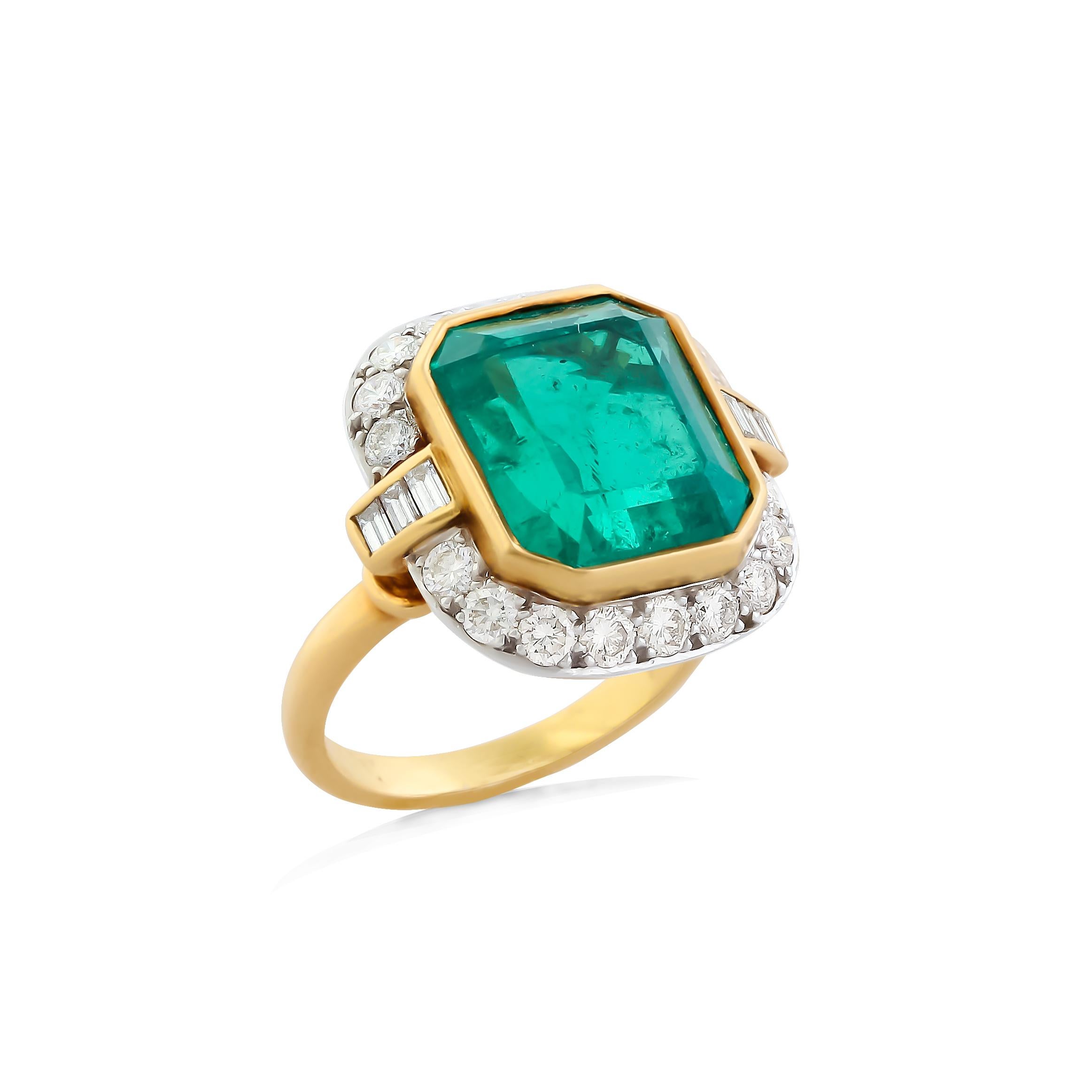 emerald ring 3 carat
