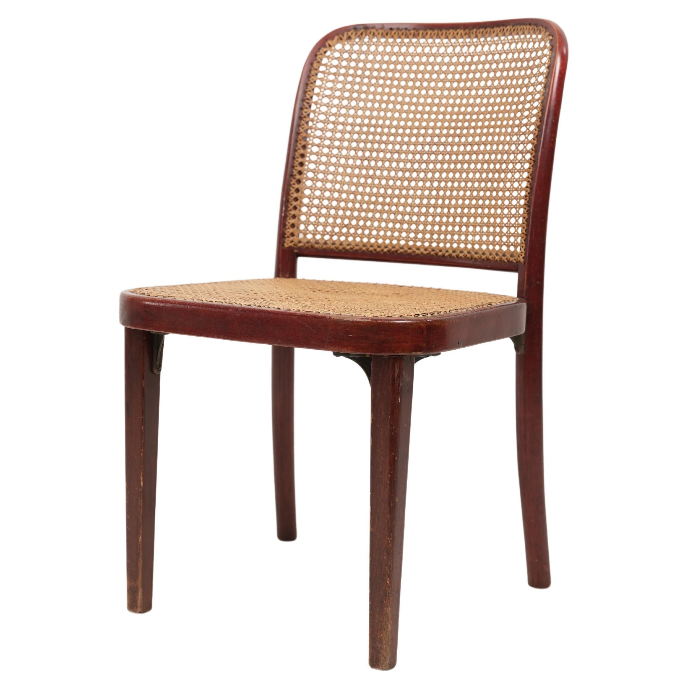 Ein 811-Stuhl von Josef Hoffmann oder Josef Frank für Thonet, 1920er Jahre