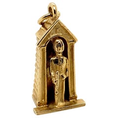 Queen's Guard Charm aus 9 Karat Gelbgold