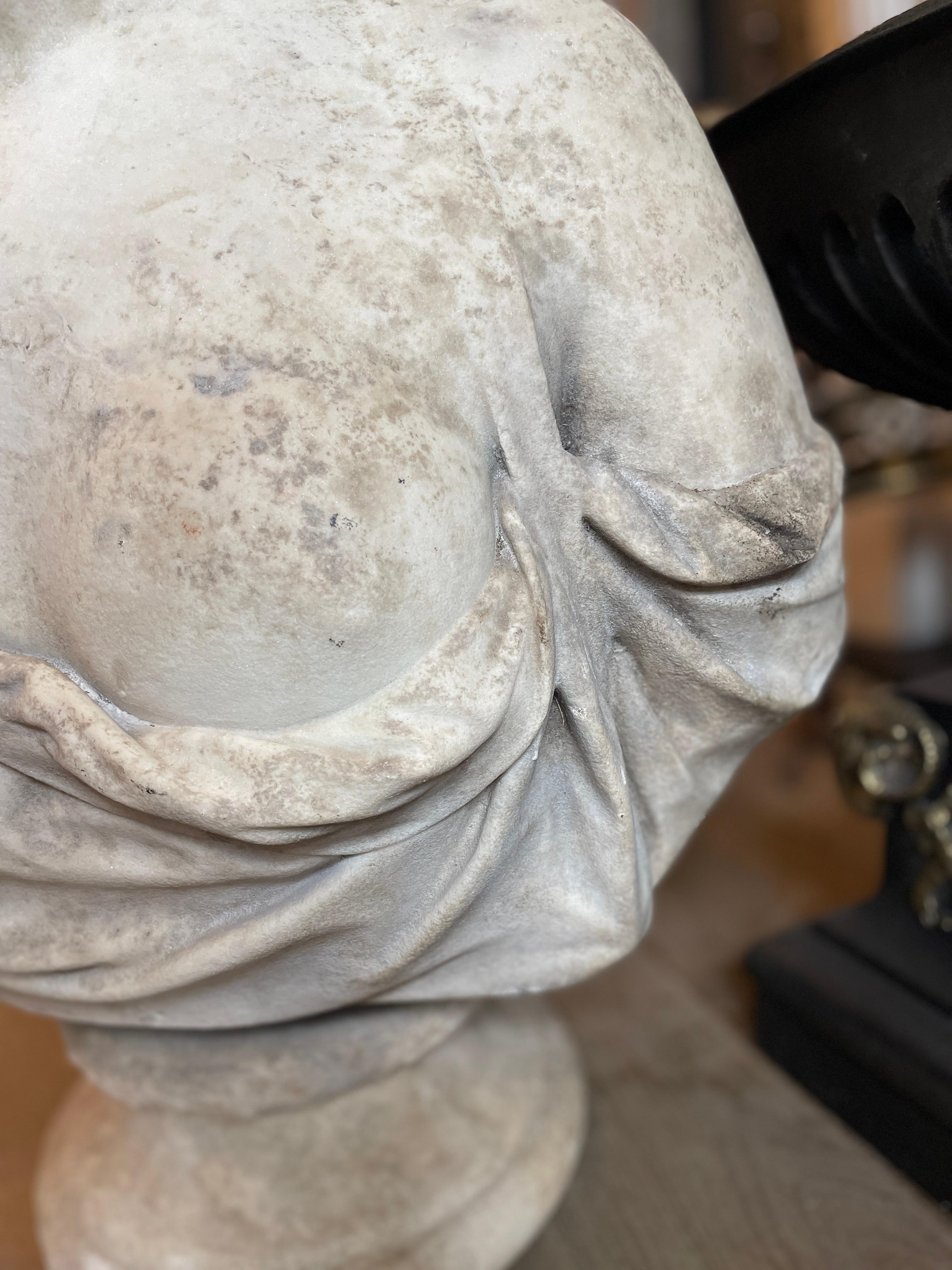 Buste de femme en marbre statuaire classique du 19e siècle  Bon état - En vente à London, GB