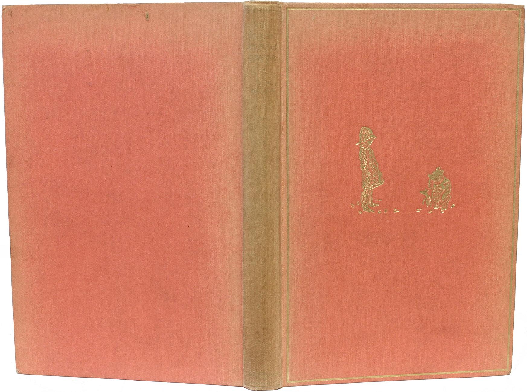 A. MILNE. House At Pooh Corner Première édition signée par E. H. SHEPARD - 1928 Bon état - En vente à Hillsborough, NJ