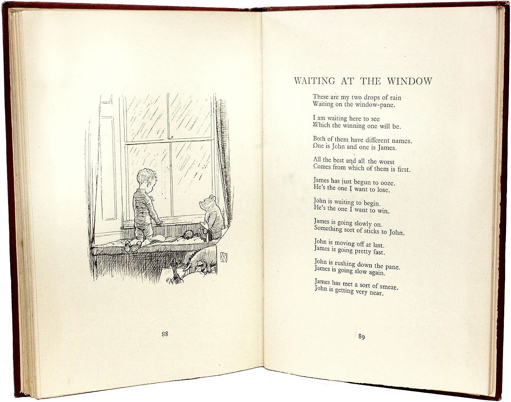 A. MILNE. Maintenant, nous en avons six. Première édition - SIGNÉE PAR E. H. SHEPARD - 1927 en vente 2