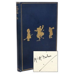 A. A. MILNE - When We Were Very Young - SIGNED - 1924 - FIRST EDITION !