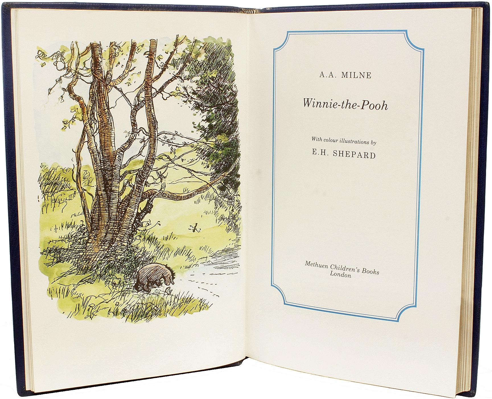 Britannico A. A.A. MILNE. Winnie The Pooh. 1973 - PRIMA EDIZIONE LIMITATA - FIRMATA in vendita