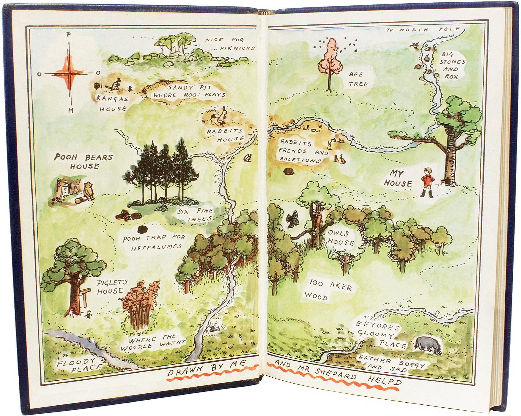 A. A.A. MILNE. Winnie The Pooh. 1973 - PRIMA EDIZIONE LIMITATA - FIRMATA in vendita 2