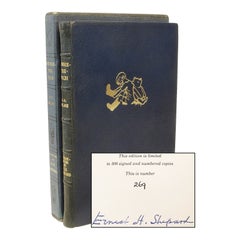 A. A. MILNE. Winnie The Pooh. 1973 - FIRST LIMITED EDITION - SIGNED
