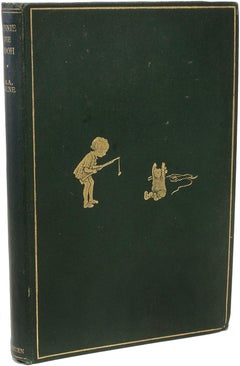 A. A. MILNE. Winnie The Pooh. 1ST ED 1ST PRINTING SIGNED BY E. H. SHEPARD - 1926