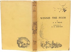 A. A. MILNE. Winnie The Pooh. FIRST EDITION - FIRST PRINTING - 1926 With The DJ