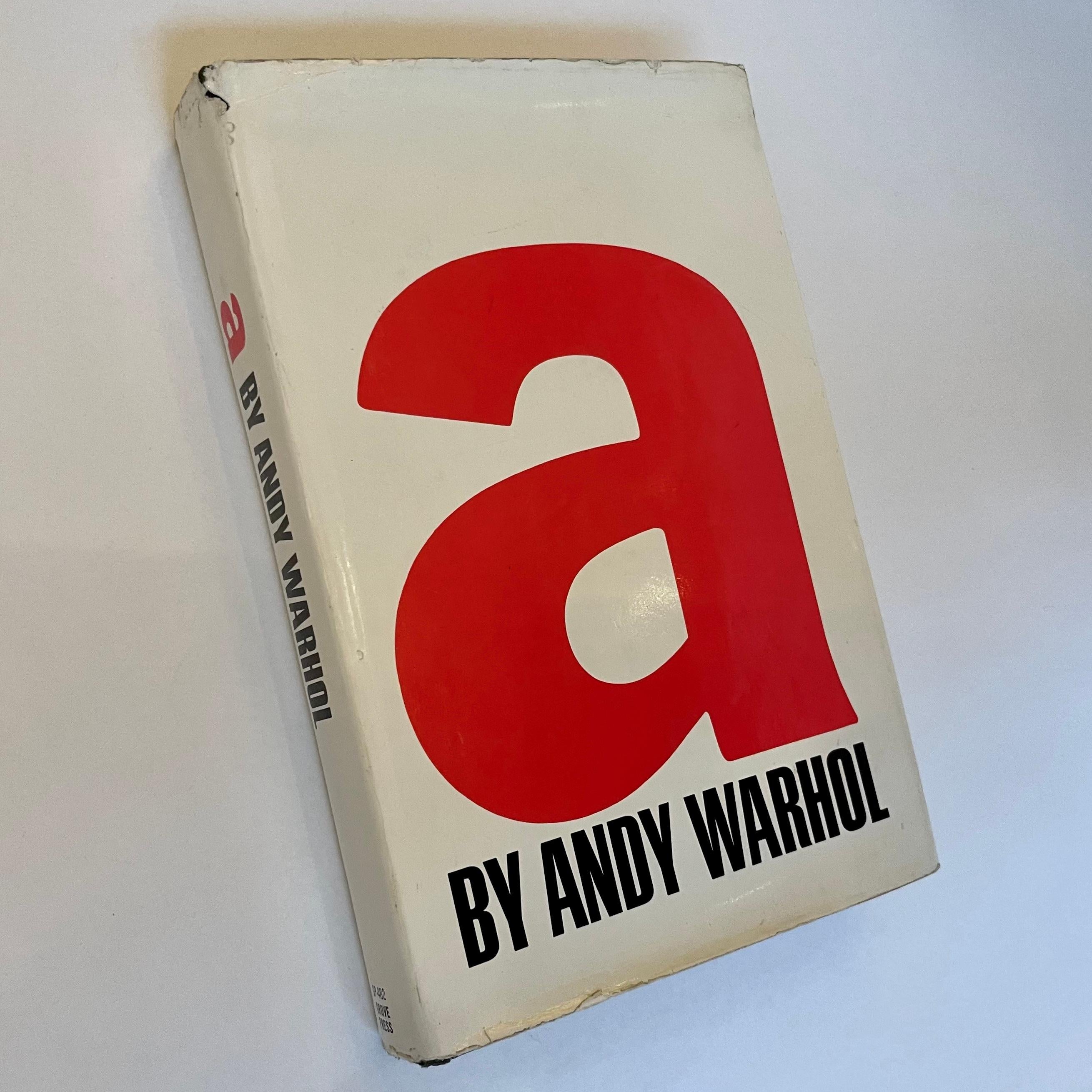 A: Eine Neuheit – Andy Warhol – Erstausgabe, Grove Press, New York, 1968  6