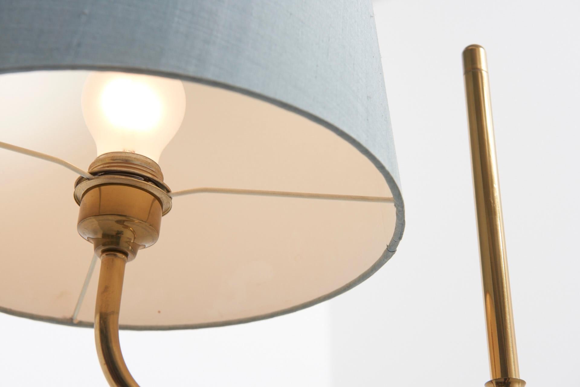 Adjustable Floor Lamp in Brass, Florian Schulz 5
