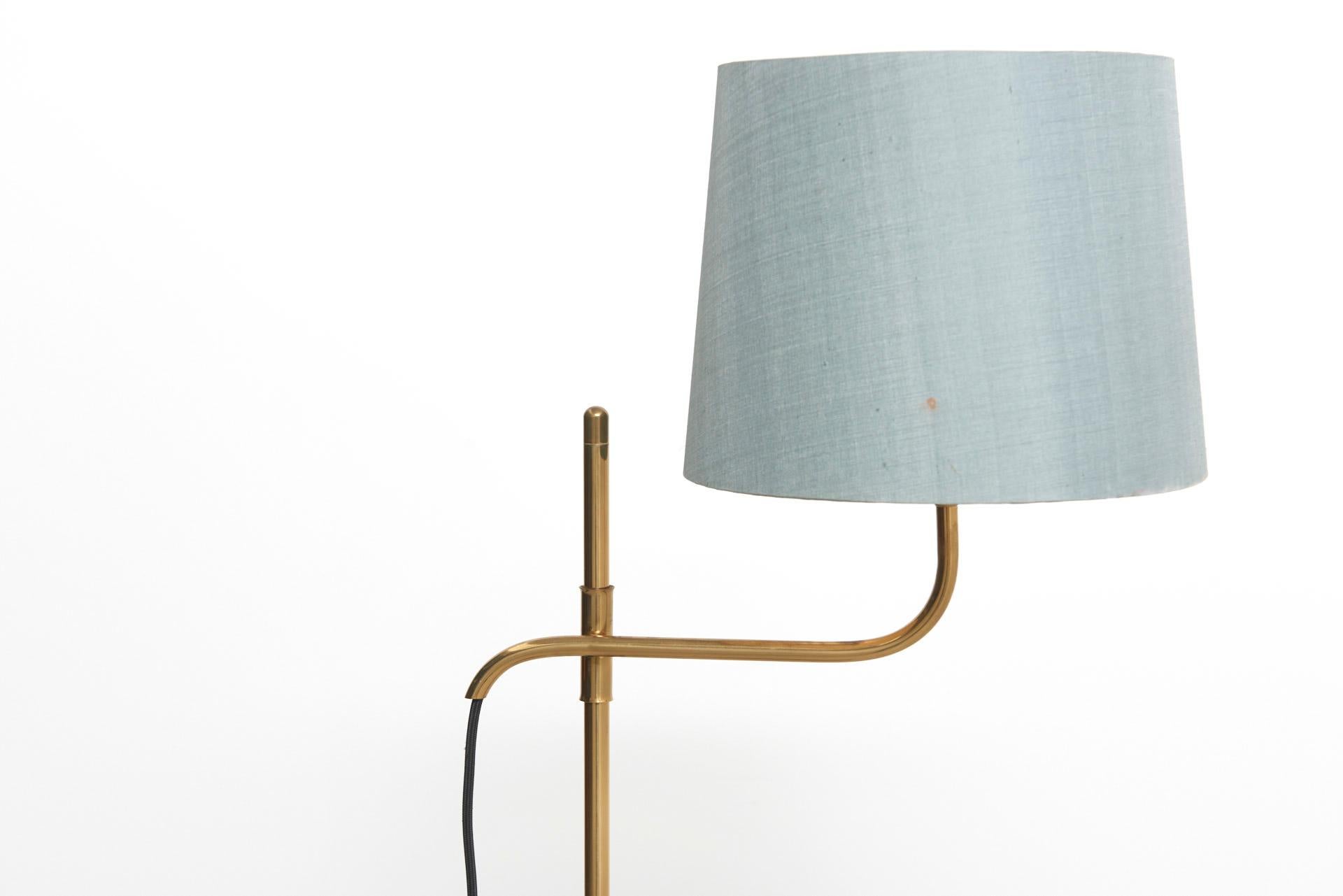 Adjustable Floor Lamp in Brass, Florian Schulz 6