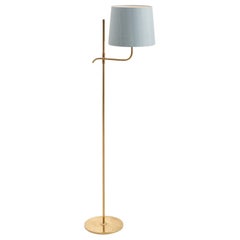 Adjustable Floor Lamp in Brass, Florian Schulz