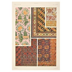 Style dcoratif arabe - Chromolithographie d'aprs A. Alessio
