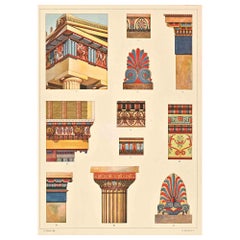 Decorative Motifs- Greek - Chromolithograph after  A. Alessio
