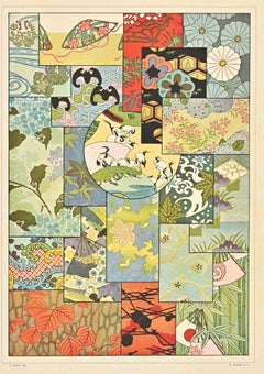 Decorative Motifs- Japanese - Chromolithograph by A. Alessio