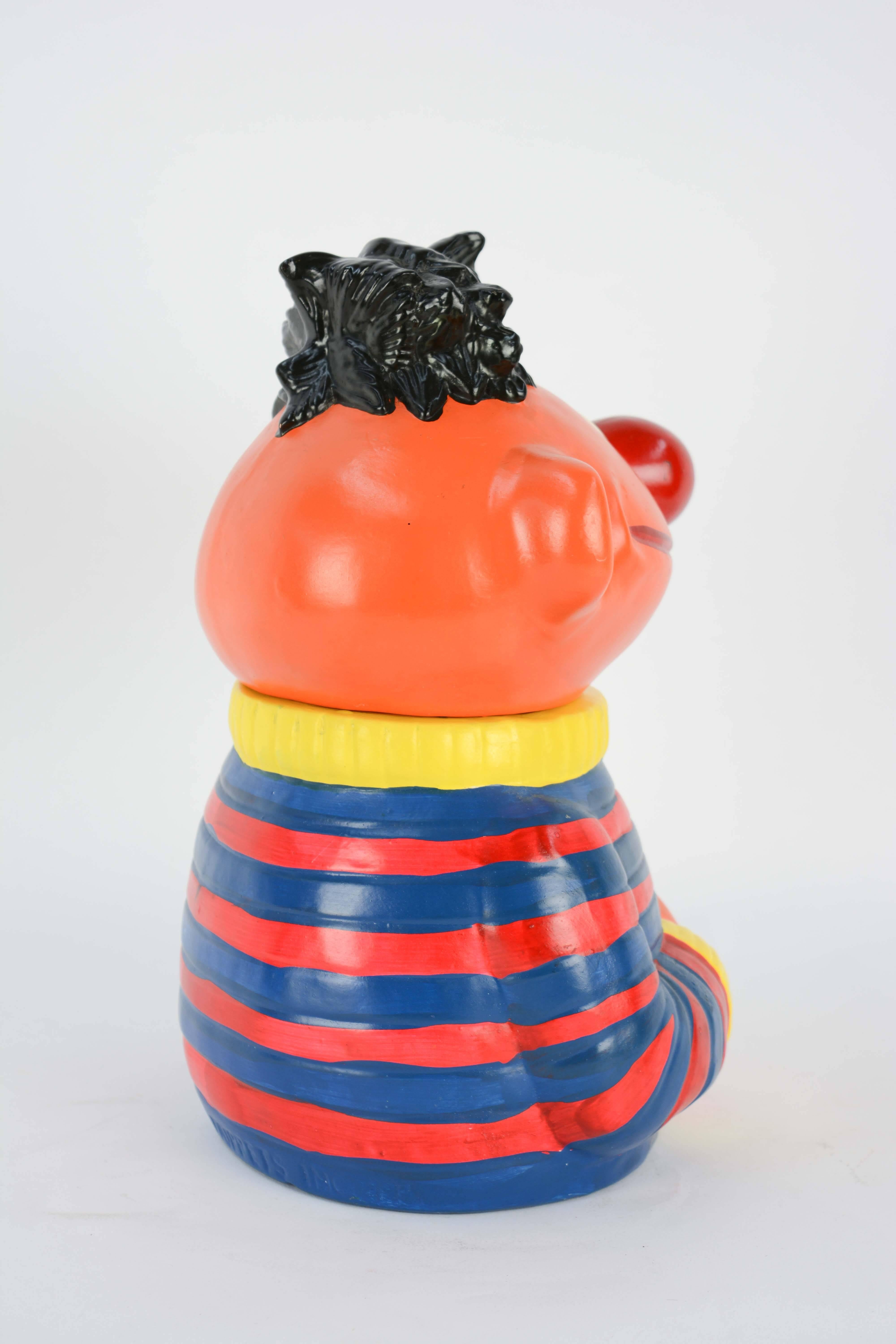 Mid-Century Modern Amazing Muppet's Sesame Street Cookie Jar Collection from 1973 For Sale