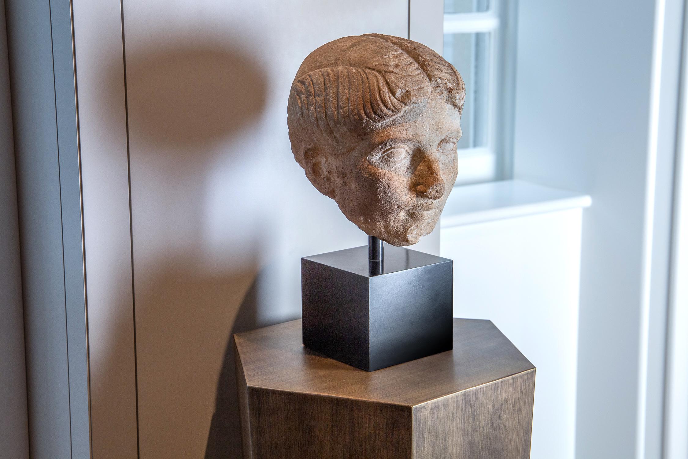 18th Century and Earlier Ancient Roman Marble Bust of a Woman, 1st Century BC-1st century AD
