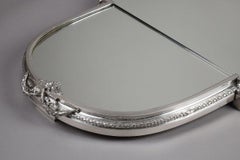 A. Aucoc - Table Surtout en trois parties en argent sterling L. XVI - XIXe siècle