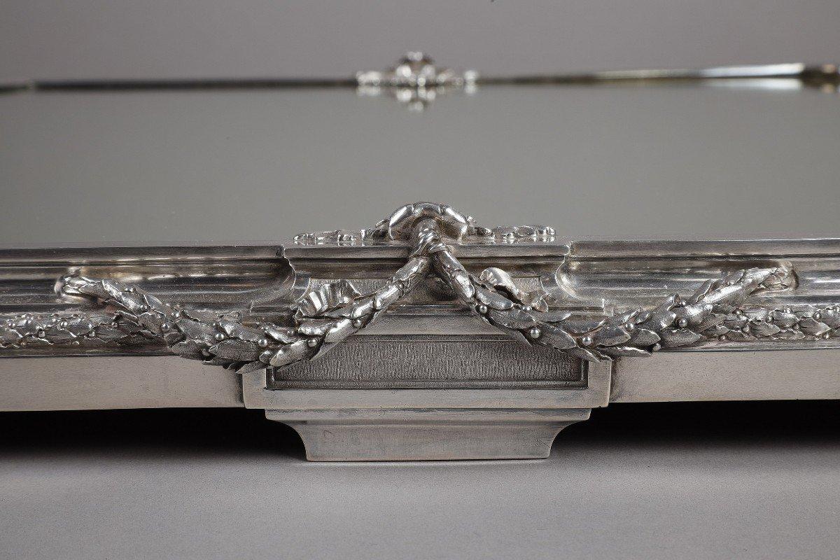 A. Aucoc - Mesa sobrepuesta en tres partes Plata de ley L. XVI - XIX Plata esterlina en venta
