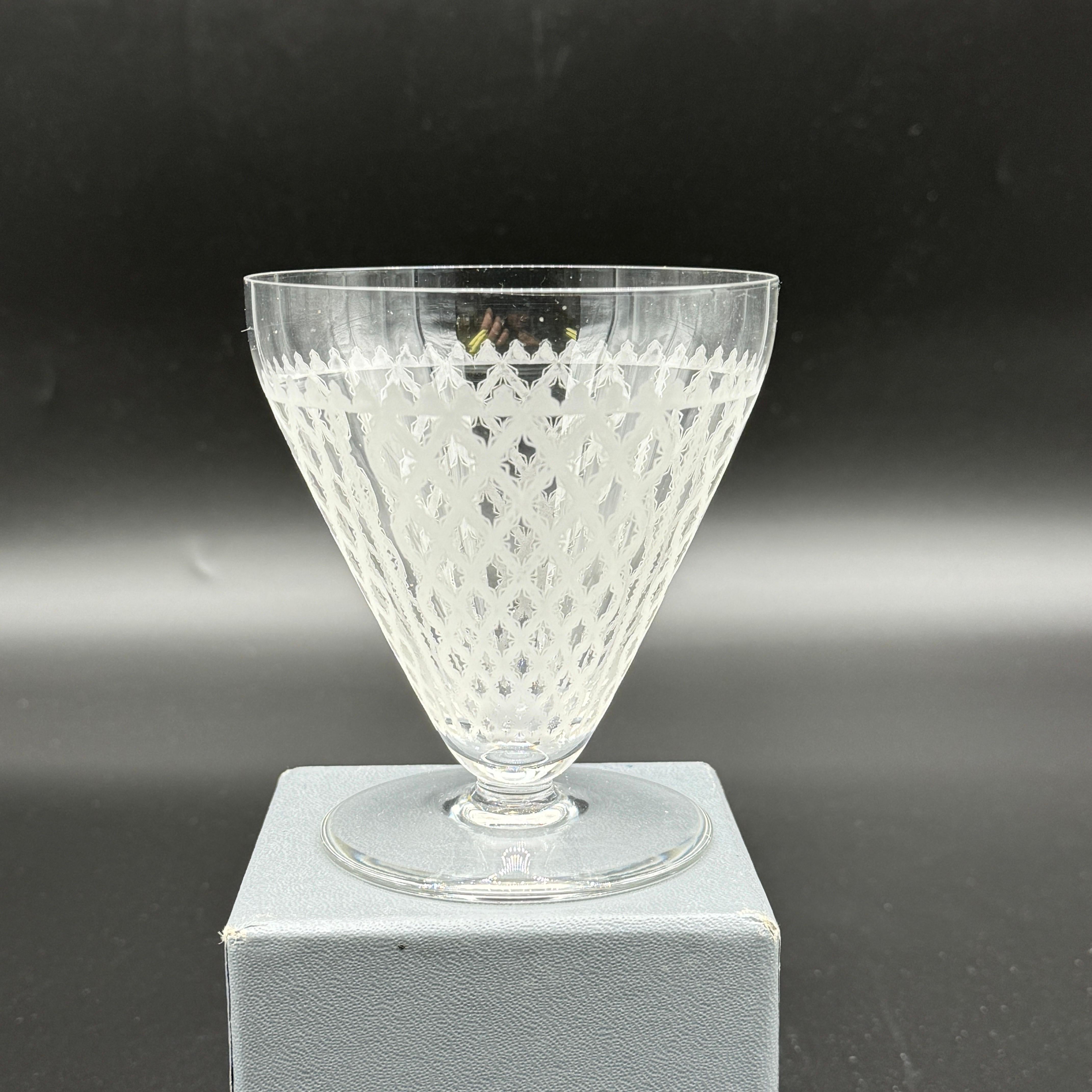 A Baccarat Cristal Glass Service 1