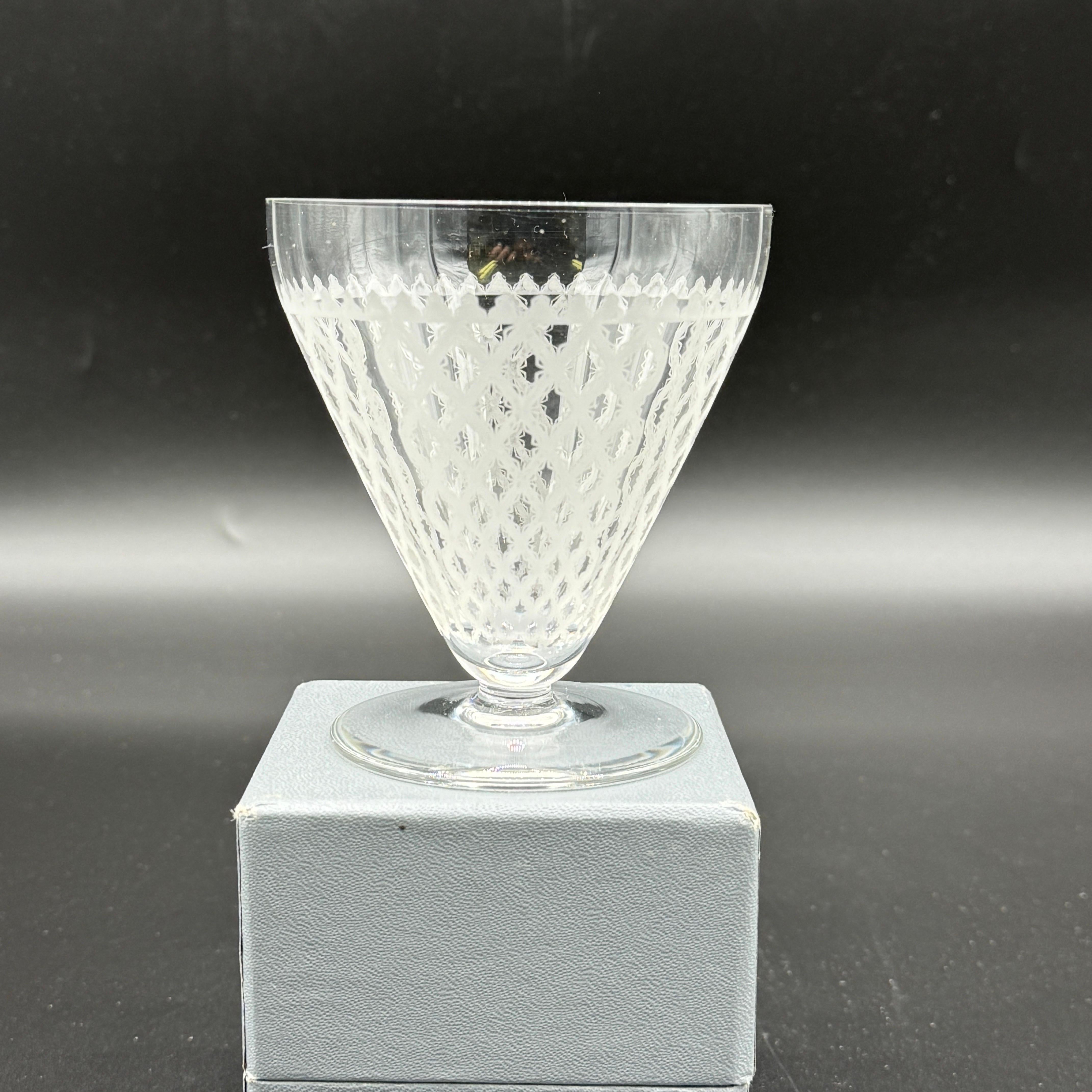 A Baccarat Cristal Glass Service 2