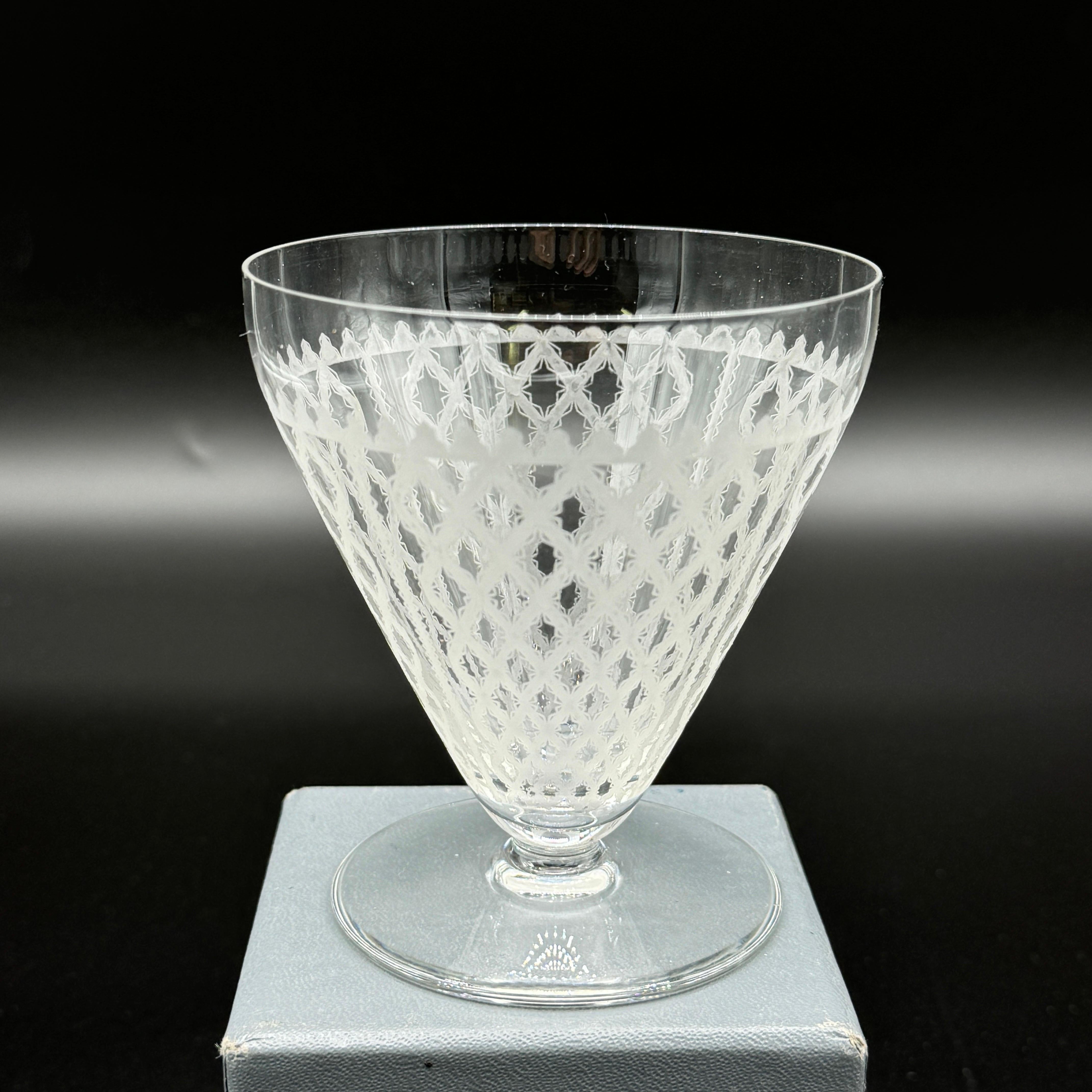 A Baccarat Cristal Glass Service 4