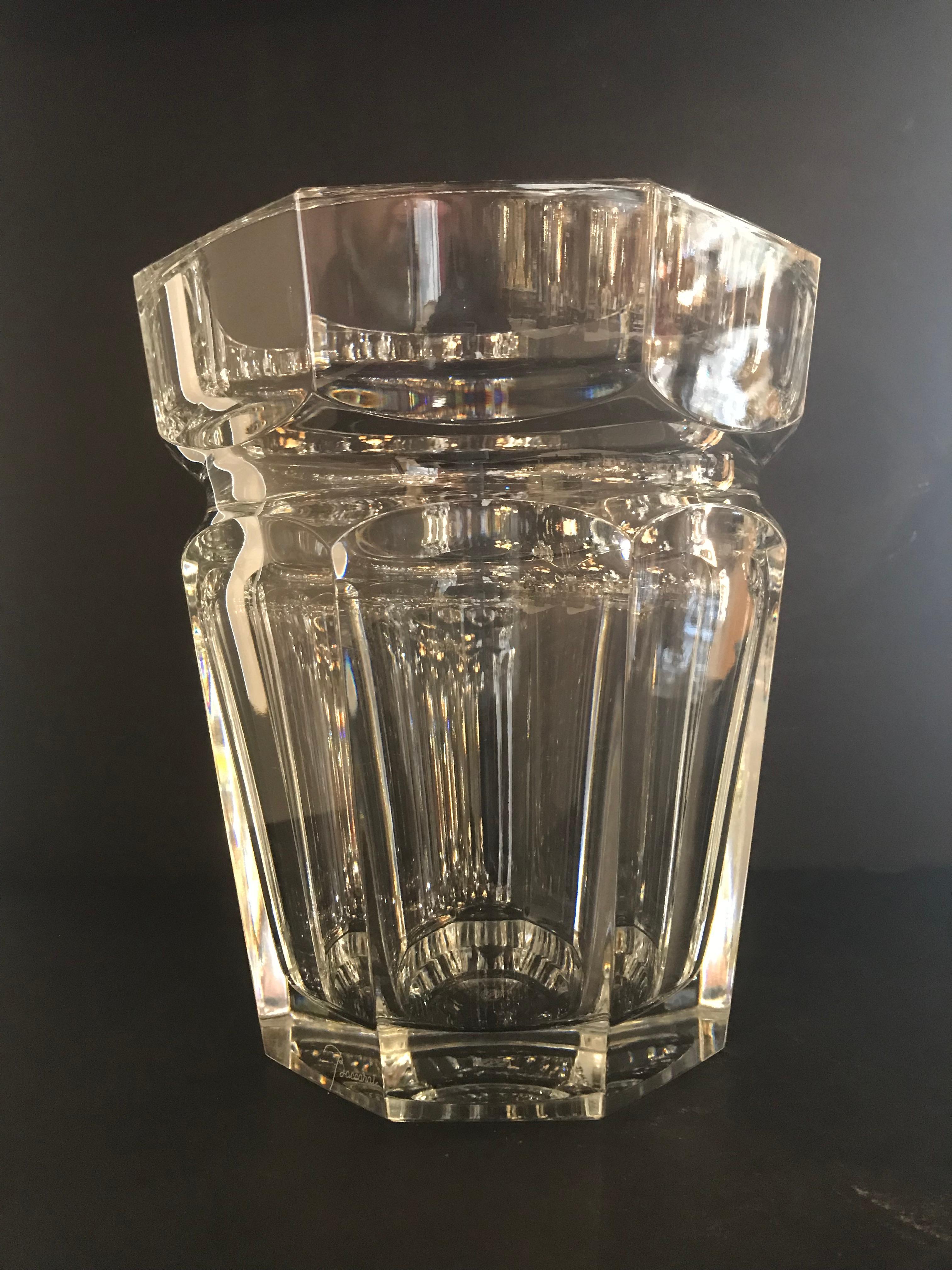 Crystal Baccarat Wine Cooler Height