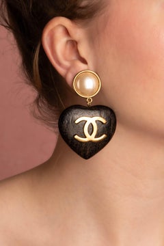"A Ballad in the Enchanted Forest" earrings by Chanel, designed by Karl Lagerfel