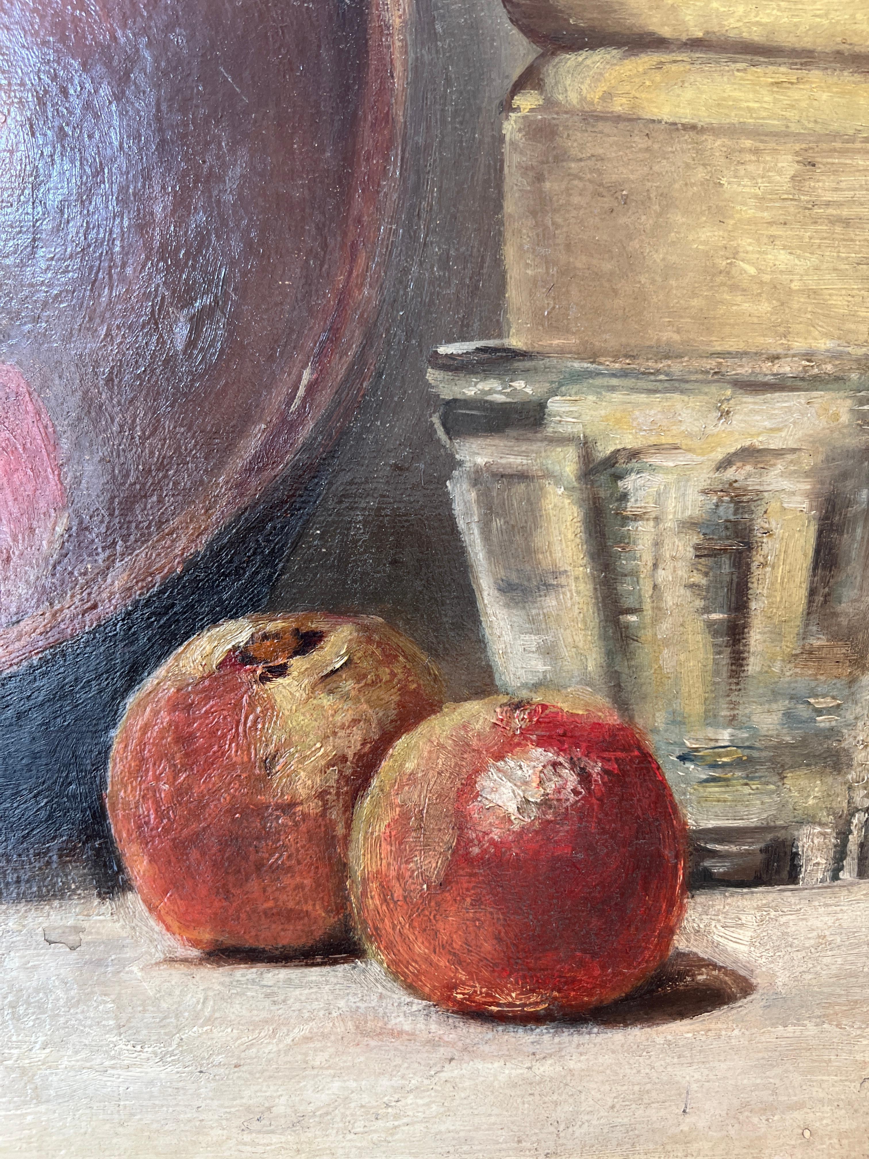 Arbeiten auf Karton
Beigefarbener Holzrahmen
49 x 64 x 1 cm