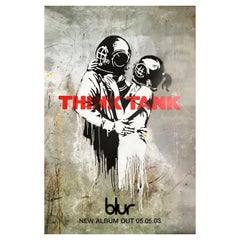 A Banksy/ Blur “Think Tank” Large Promotional Poster