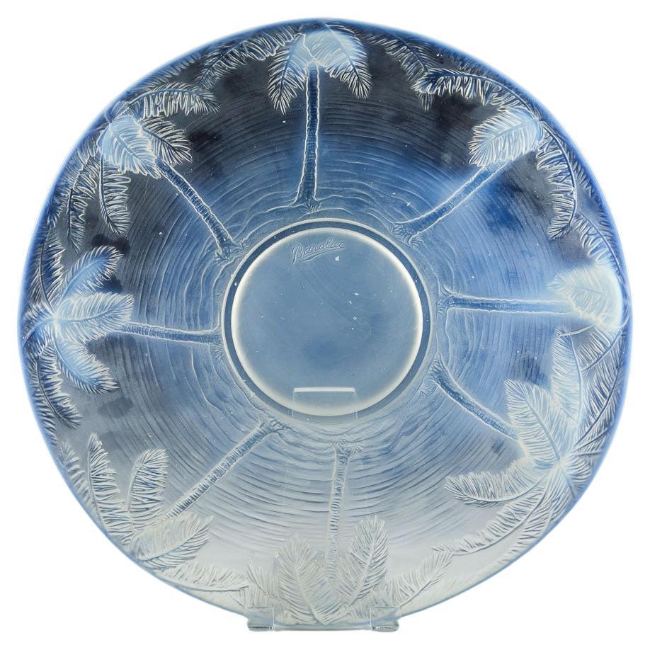 A Barolac Opalescent Glass Charger c1935