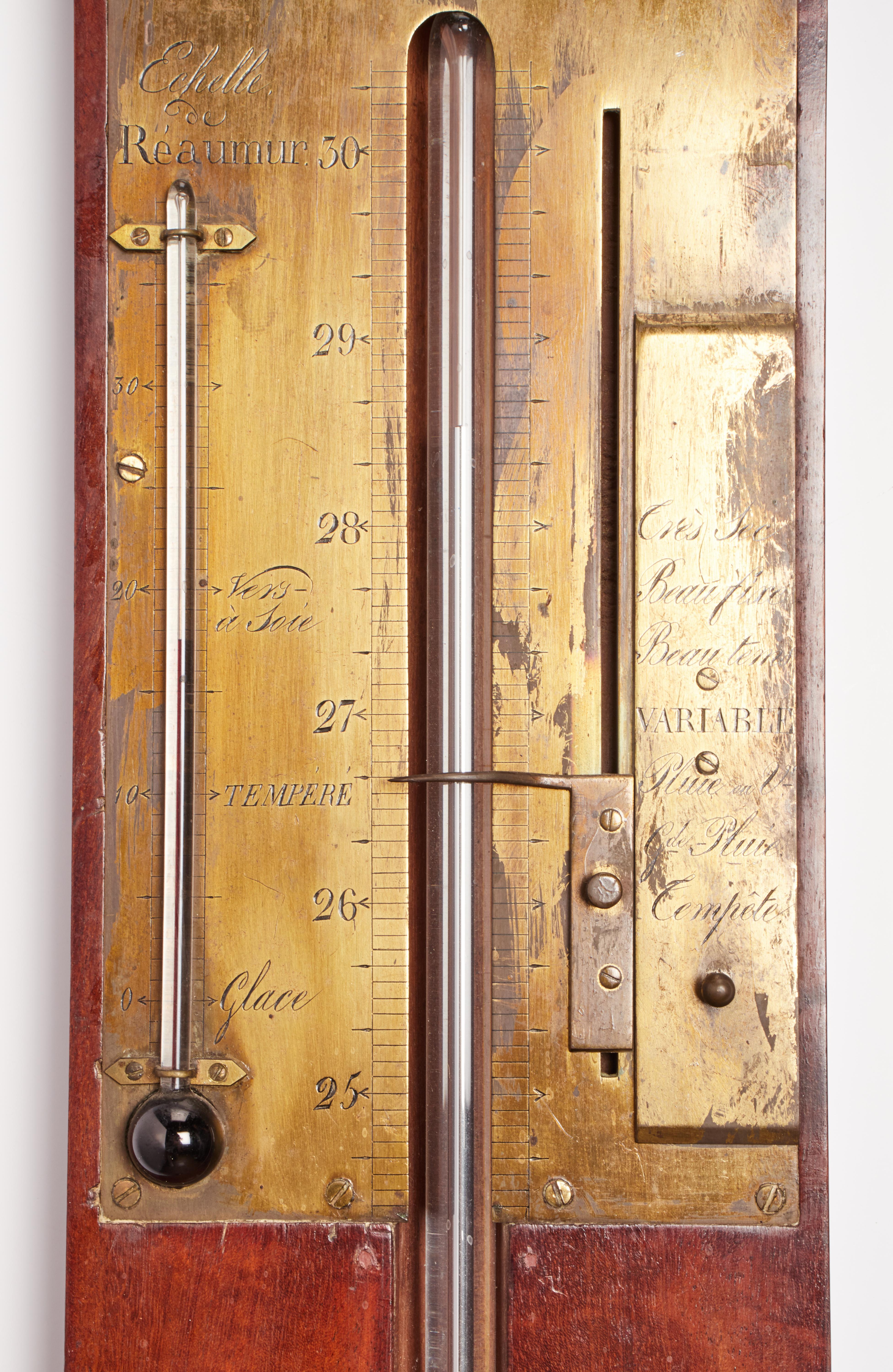 Barometer Signed Jecker, Paris 1800 In Good Condition For Sale In Milan, IT