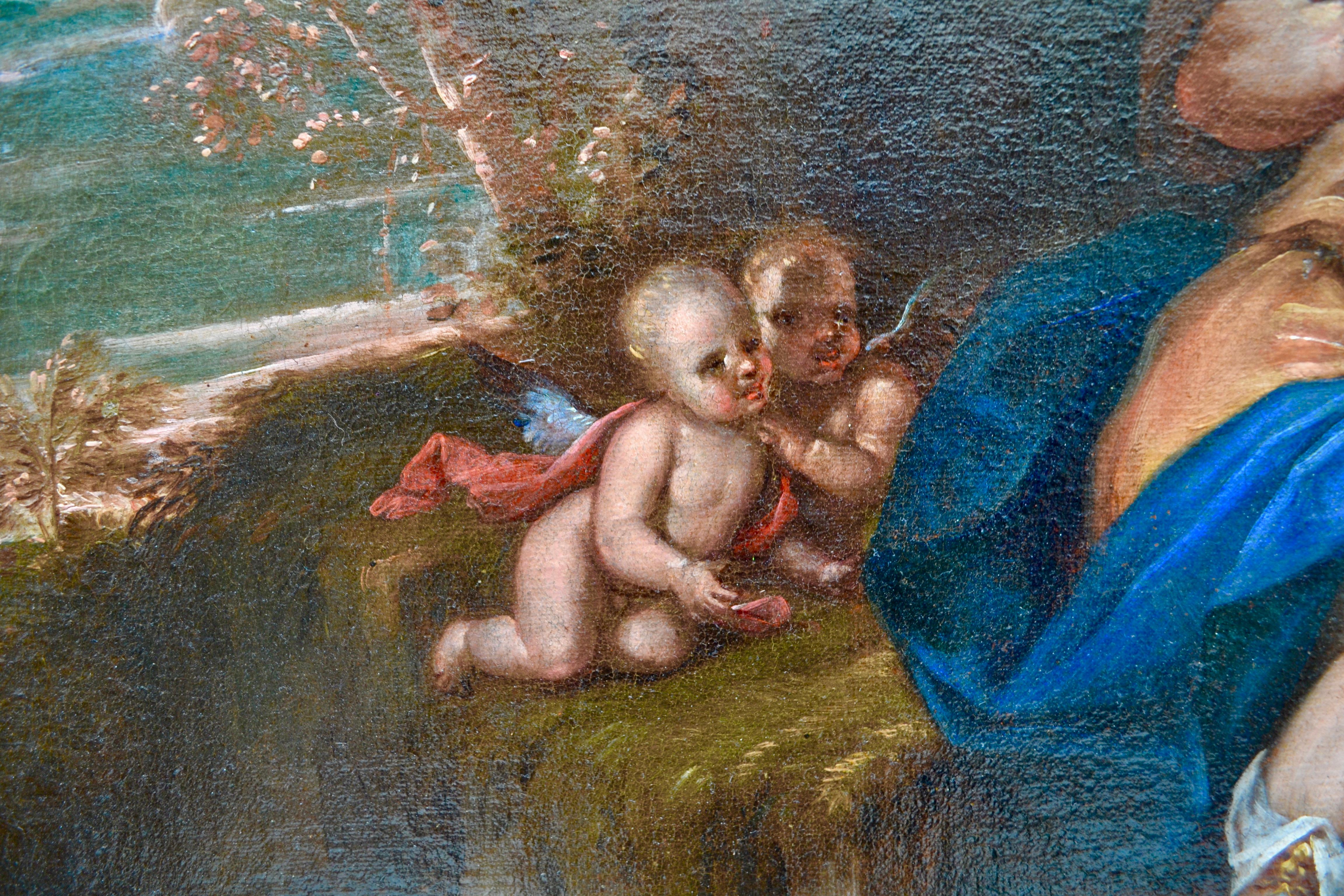 Peinture baroque représentant la Romancelicitelicite de Paolo et Francesca en vente 2