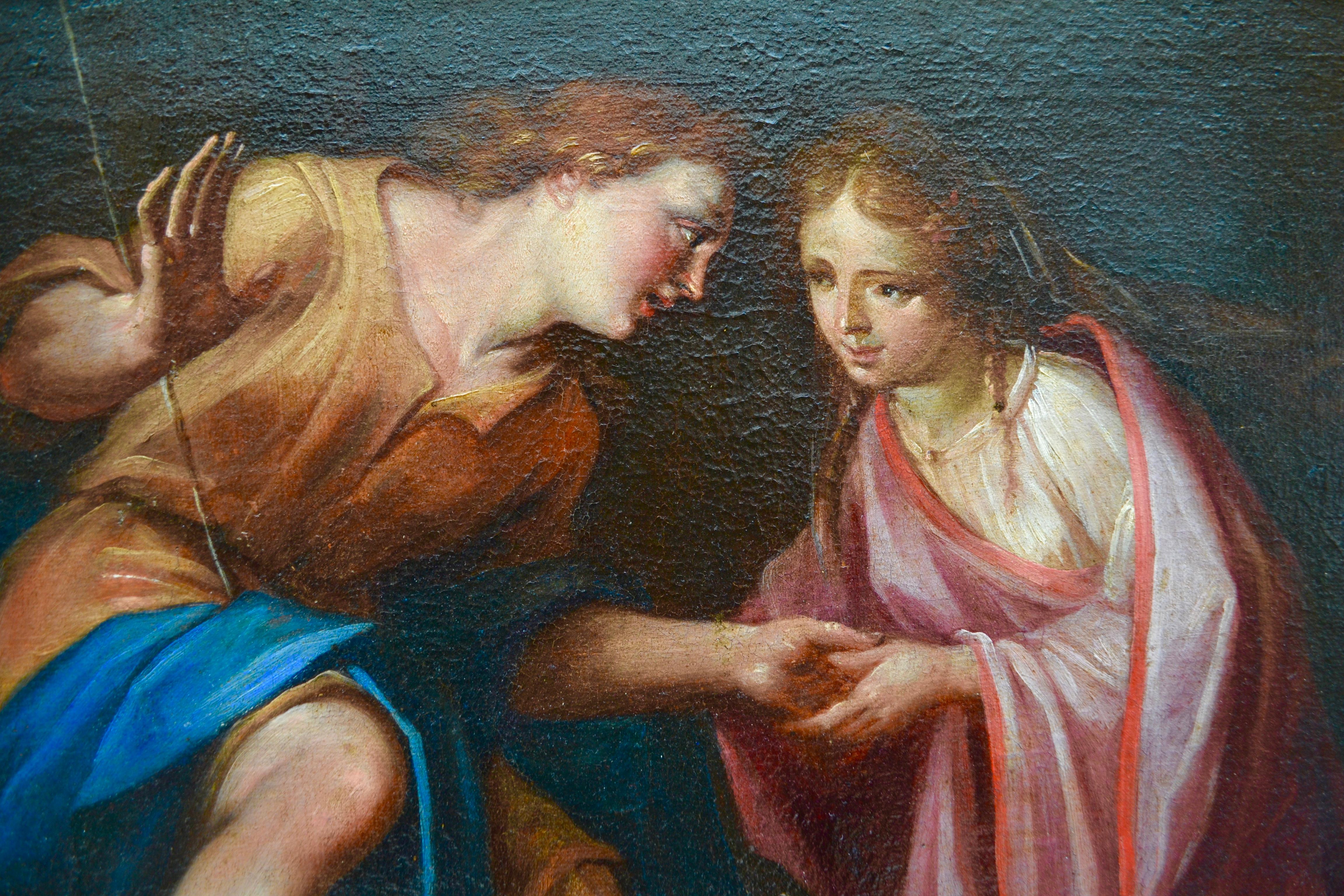 Peinture baroque représentant la Romancelicitelicite de Paolo et Francesca en vente 3
