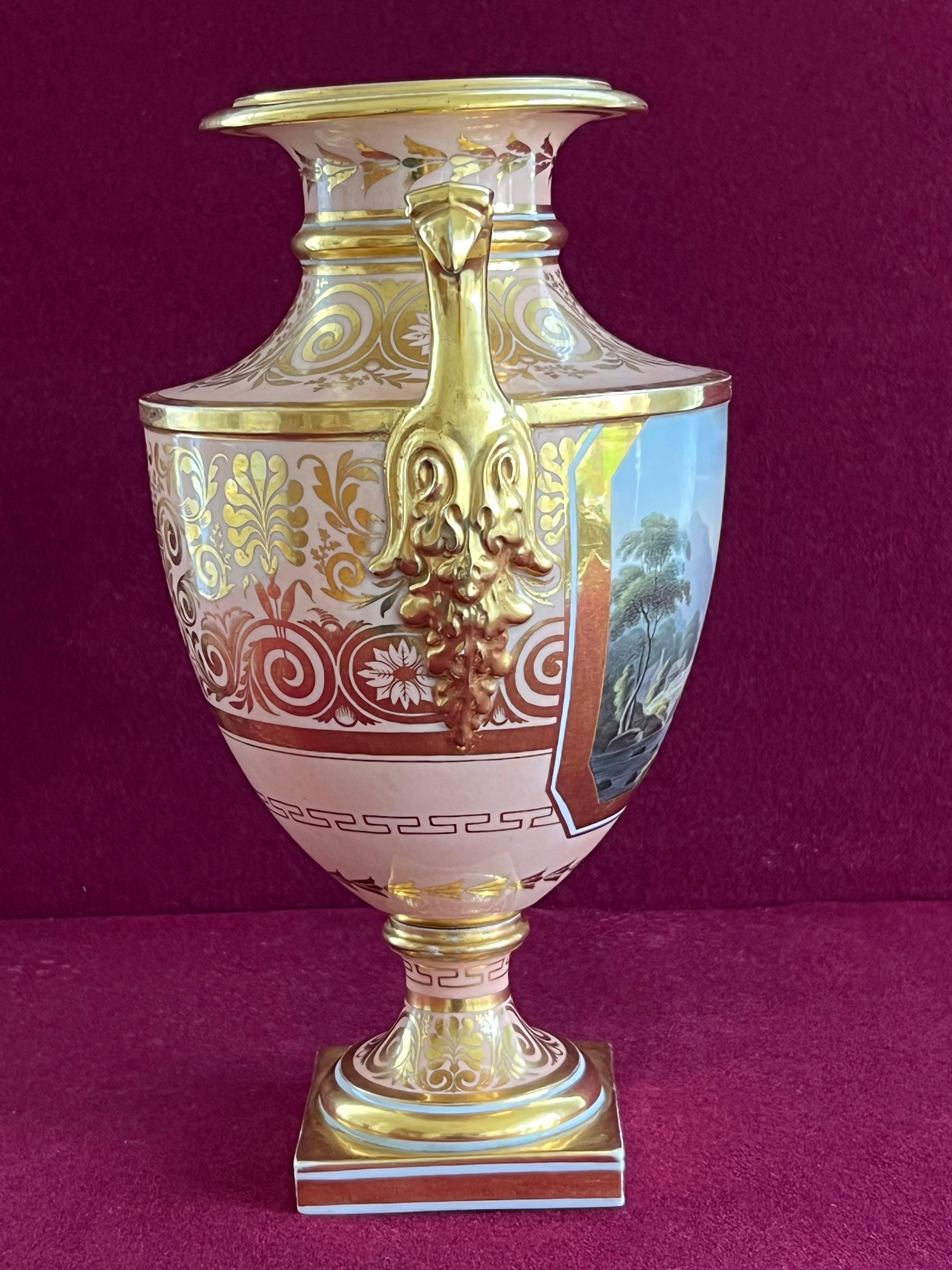 European A Barr, Flight & Barr Worcester porcelain vase c.1810