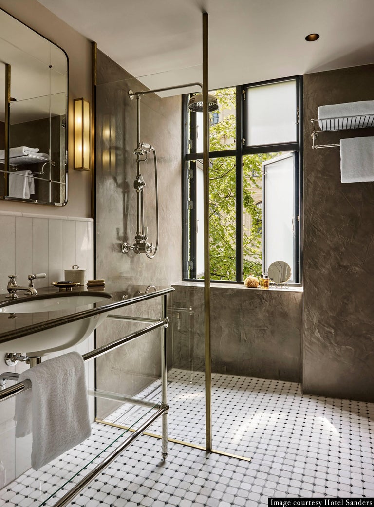 Bathroom Mirror for Sanders by Lind + Almond in Cut-Glass ...