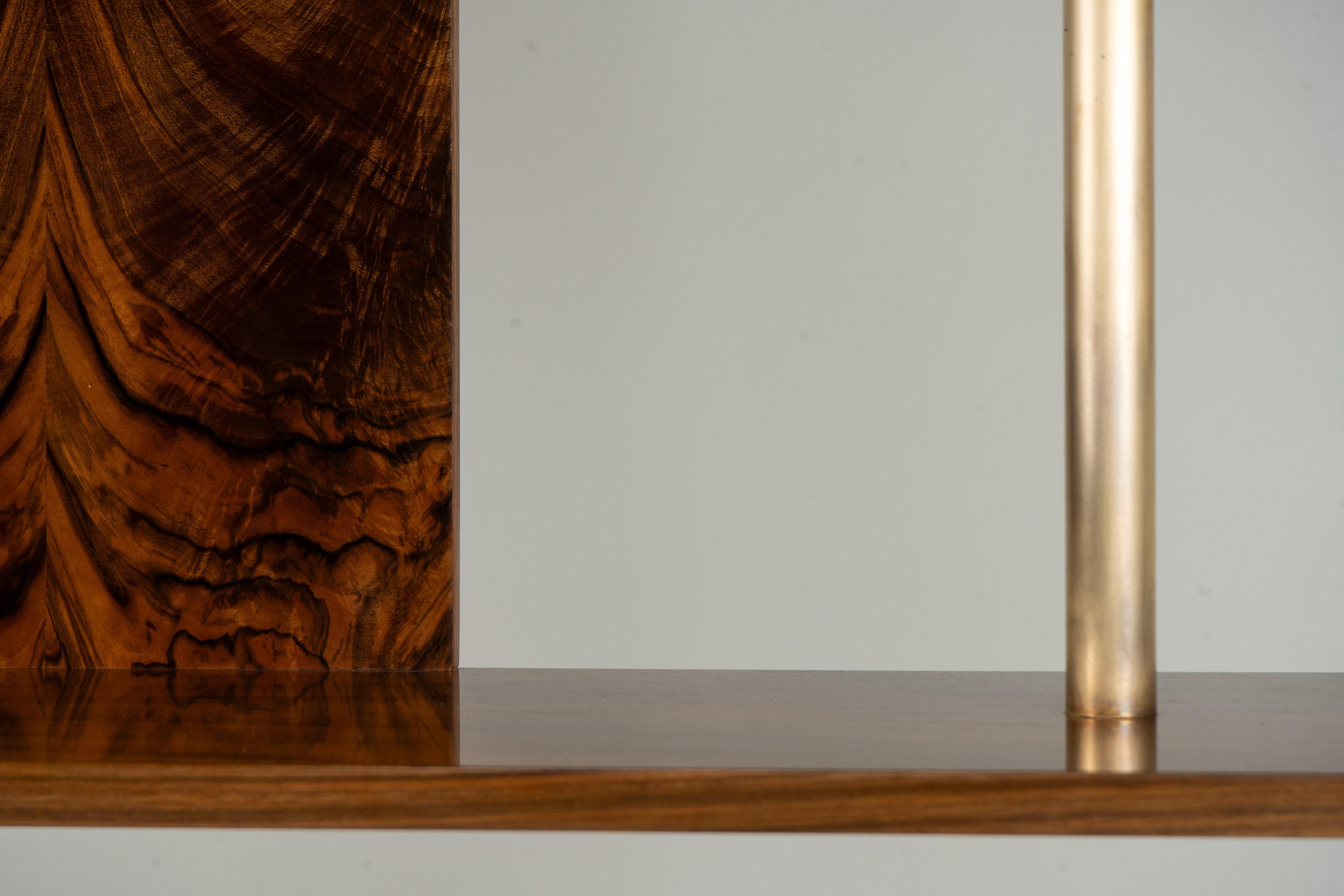 A Bauhaus-Inspired Open Shelf Display For Sale 4