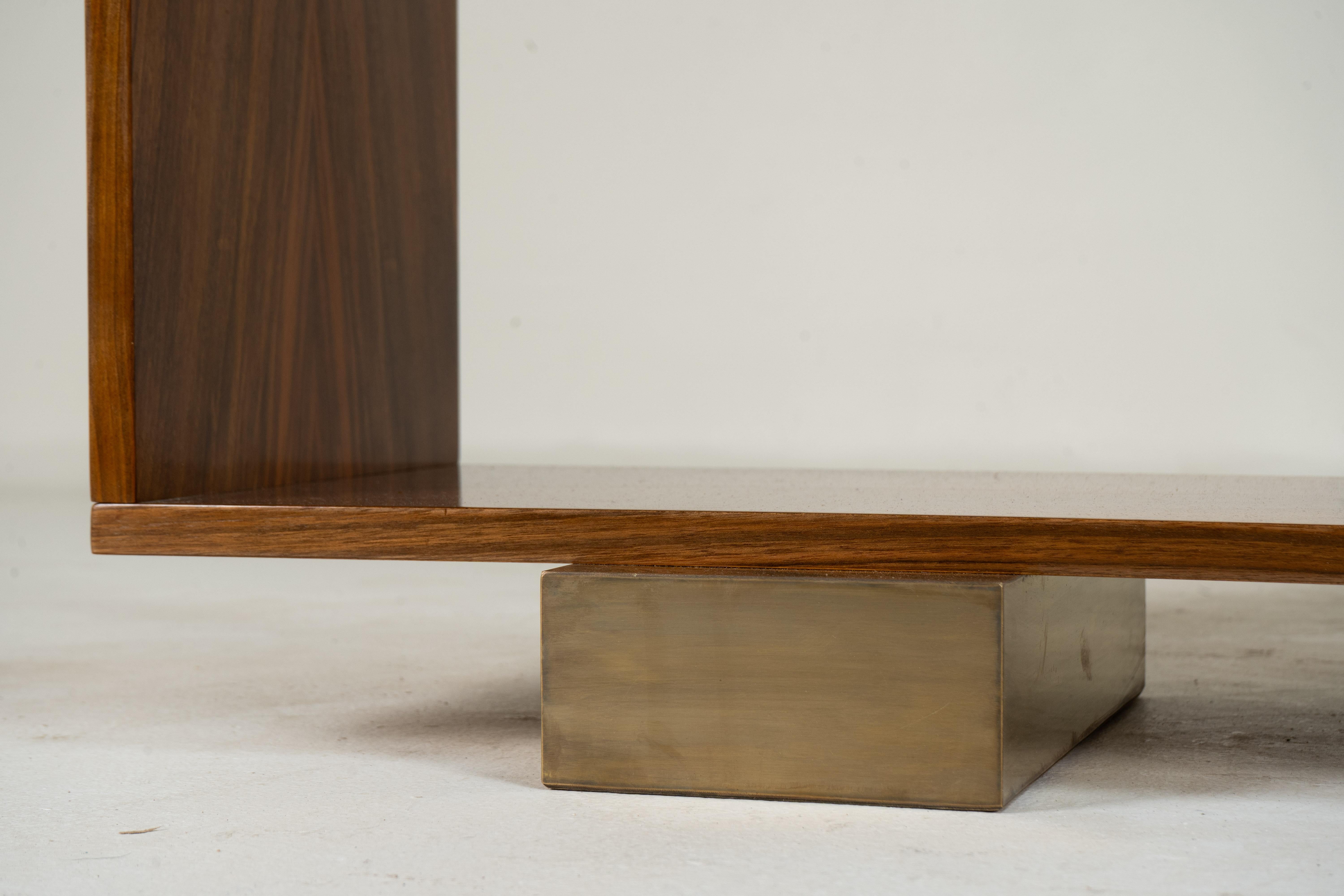 A Bauhaus-Inspired Open Shelf Display For Sale 6