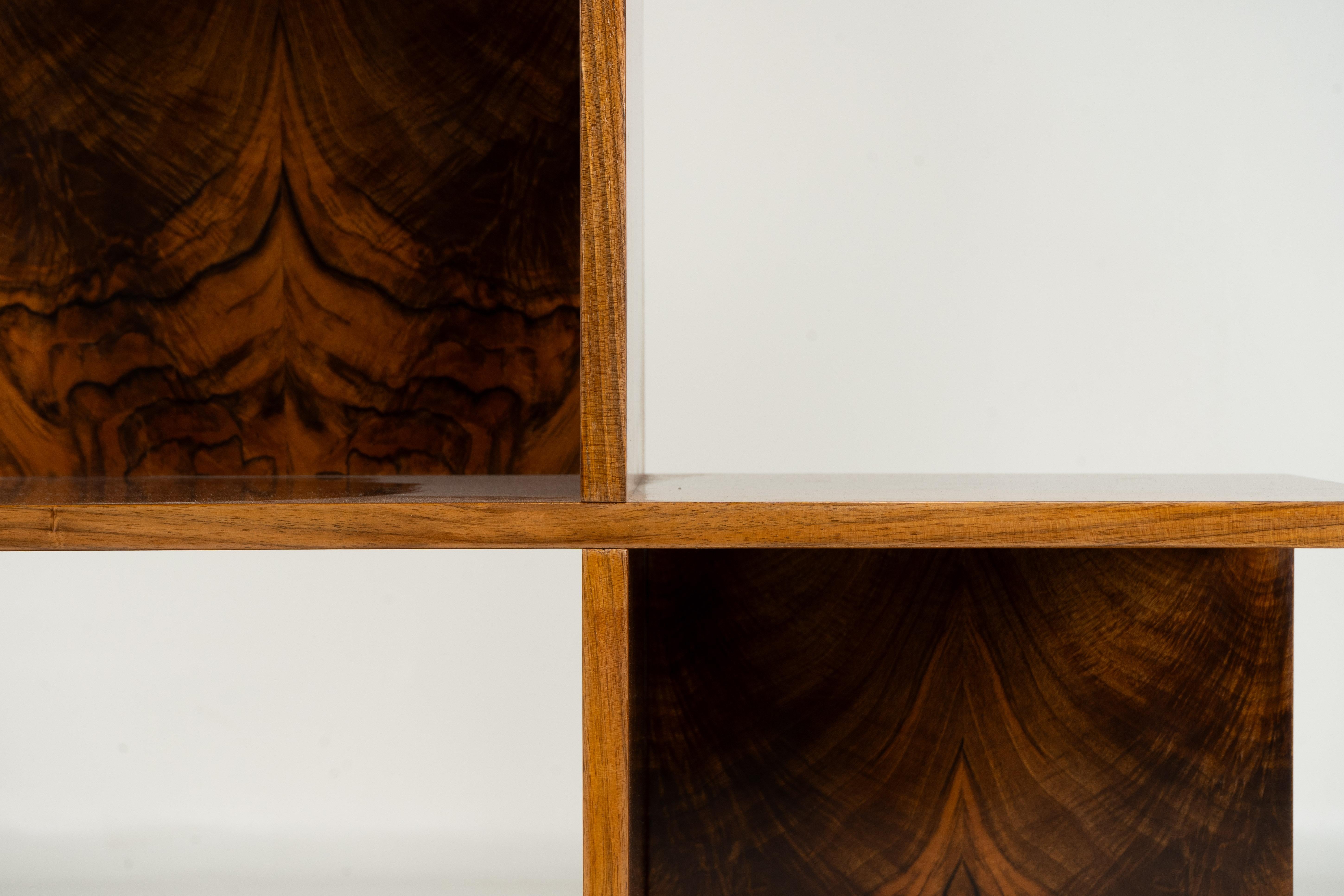 A Bauhaus-Inspired Open Shelf Display For Sale 3