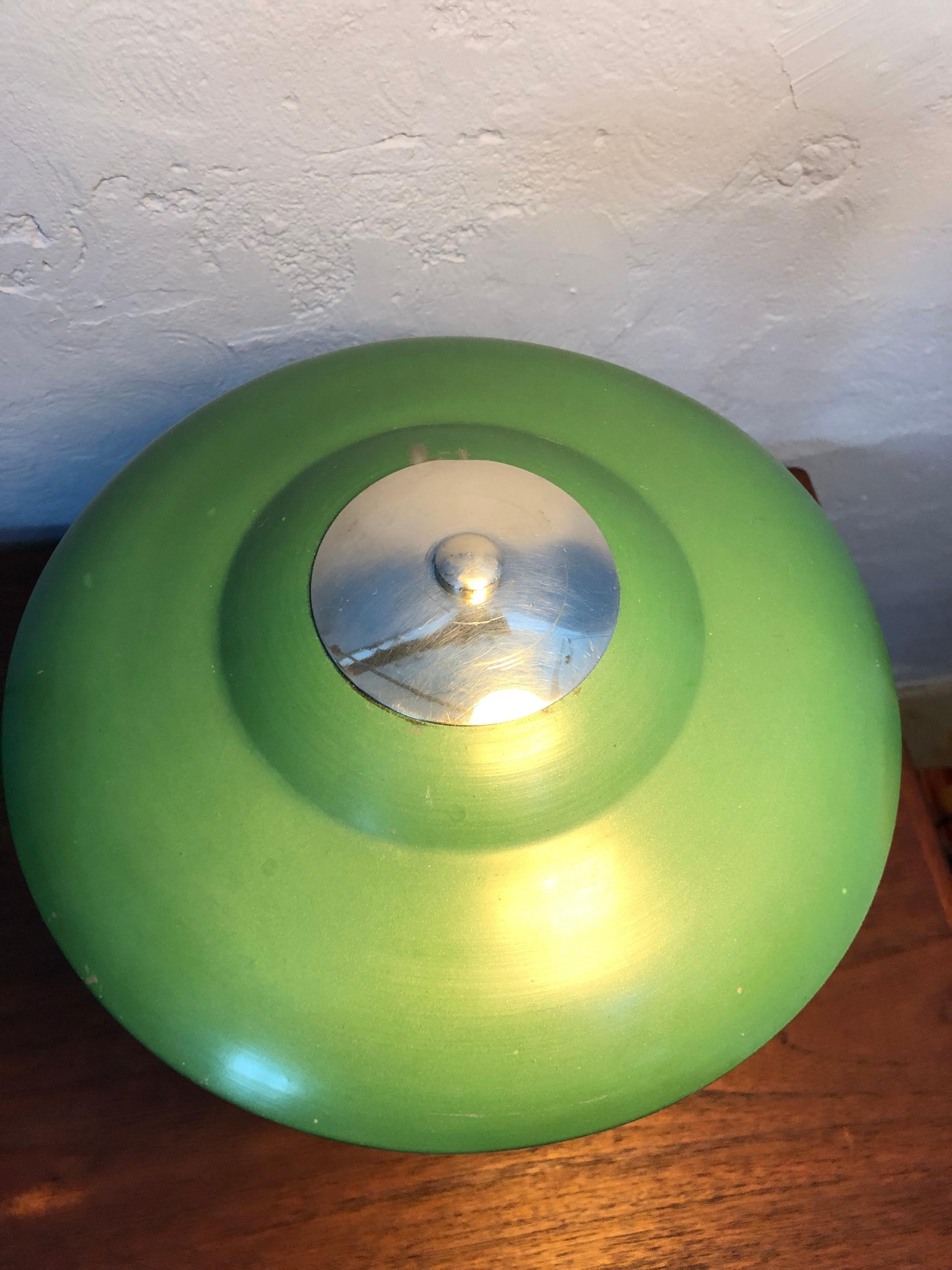 A Bauhaus Table Lamp In The Manner Of Max Schumacher Of Germany 1950s For Sale 5