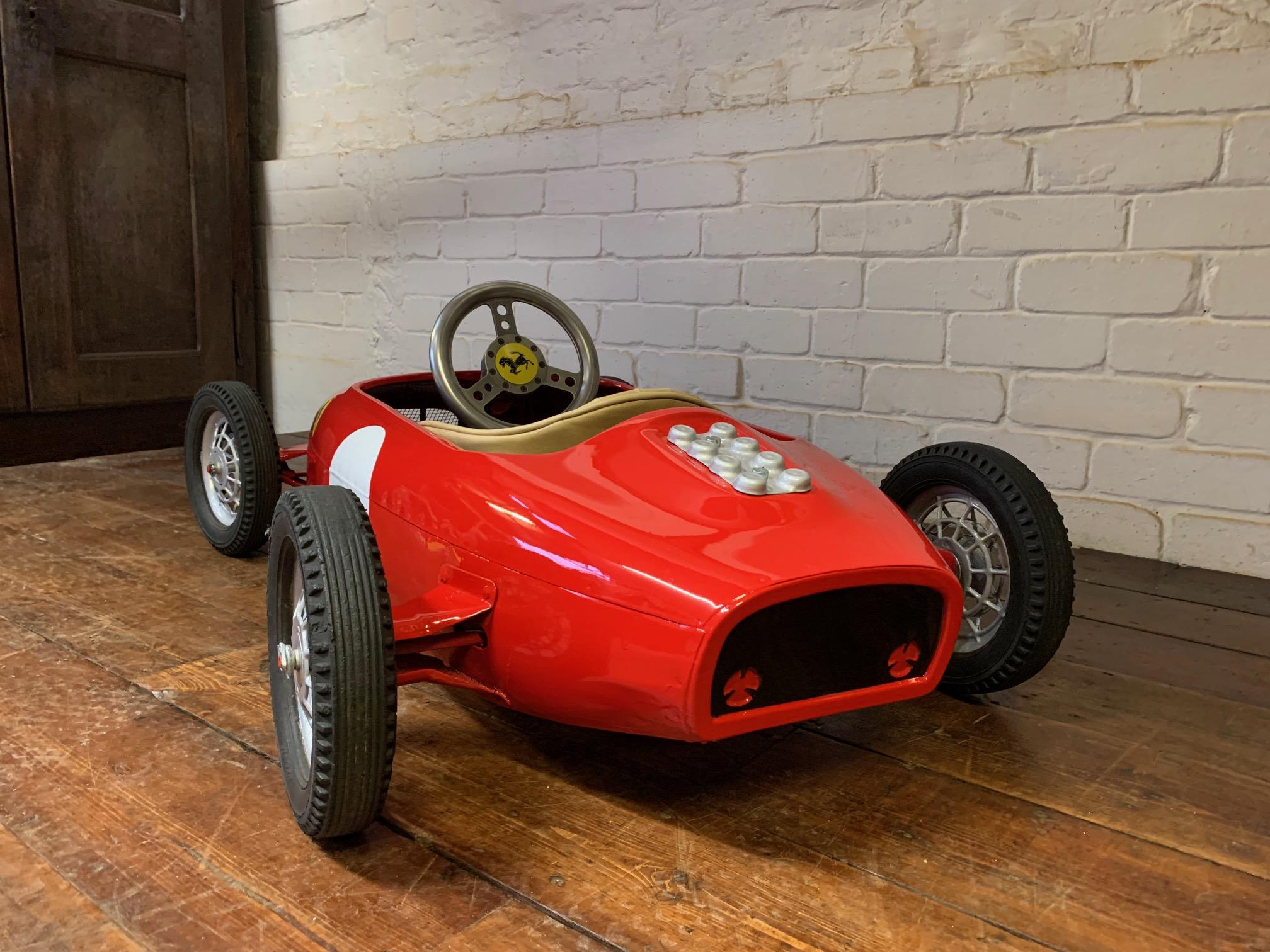 A Beautiful 1960’s Ferrari F1 Pedal Car by Morellet et Guérineau, Belissima! 2